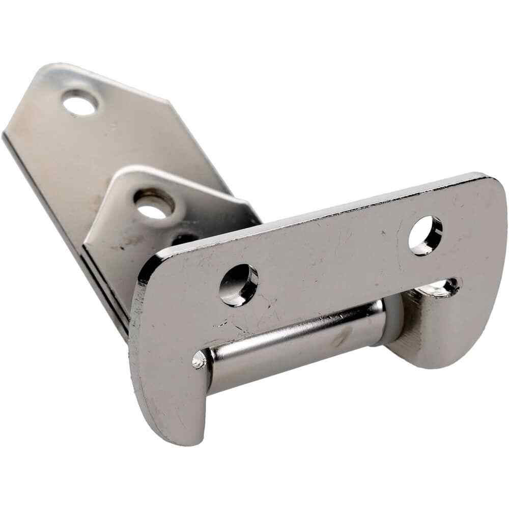 Made in USA Stainless Steel Strap Hinge: 1-1/2″ Wide x 4-3/4″ Long