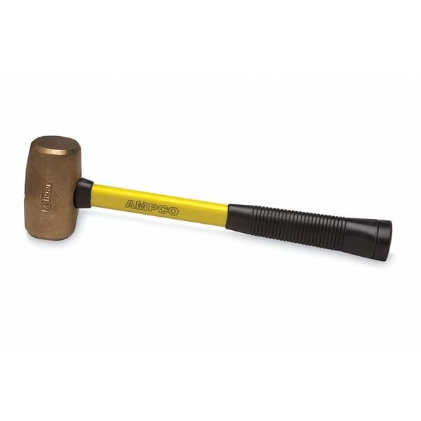 Ampco Safety Tools M-2Fg Nonsparking Mallet, Aluminum Bronze