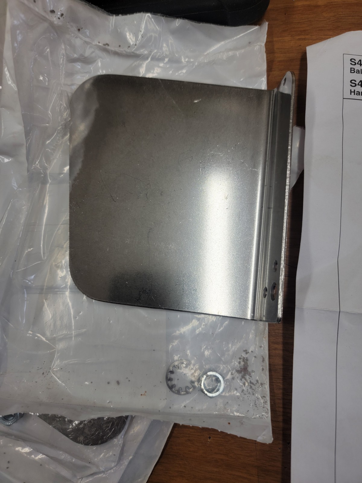 Bradley S45-123 Steel Eyewash Handle Prepack.