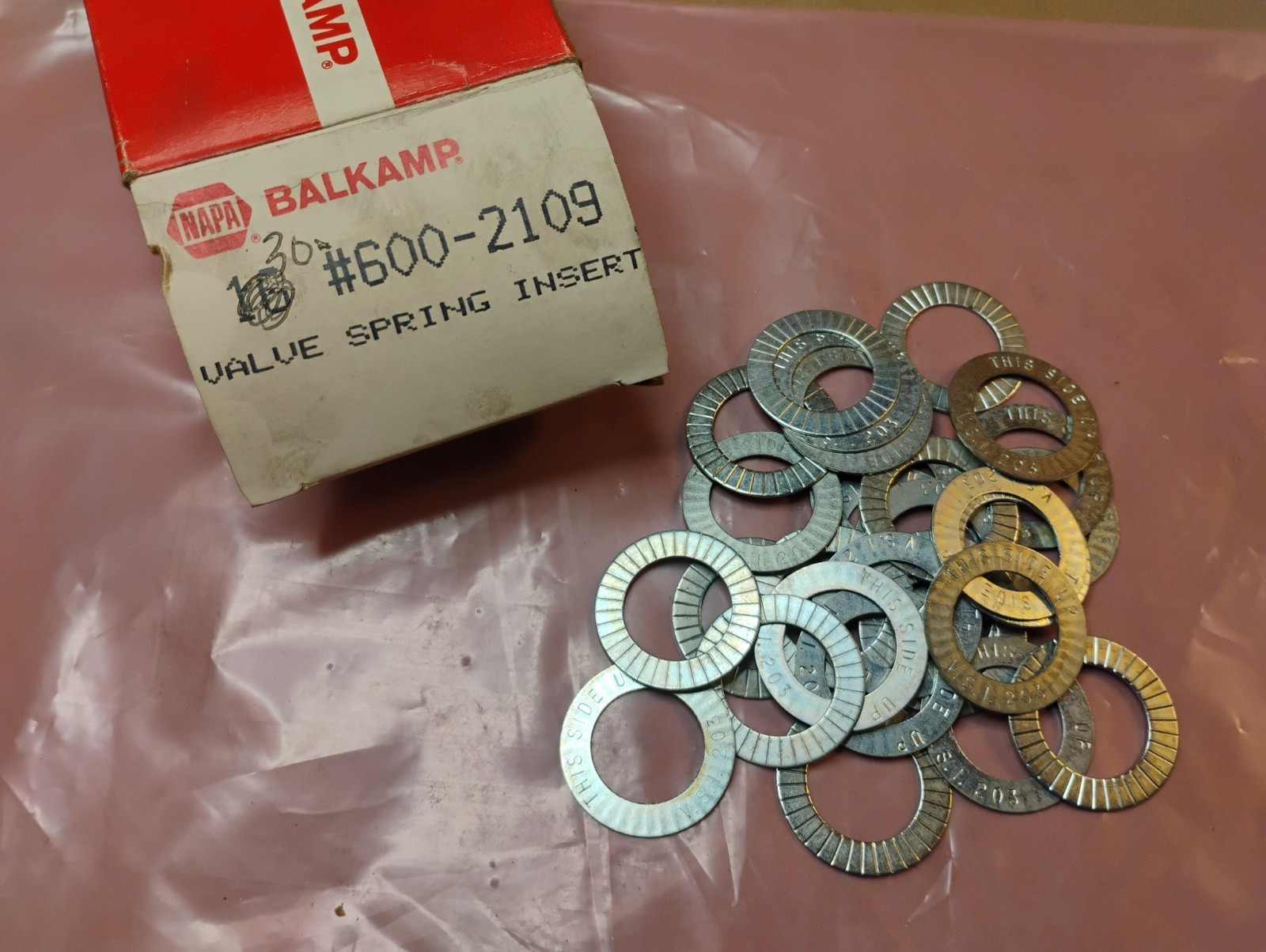 30, NAPA BALKAMP #600-2109 Valve Spring Insert – Fast Ship