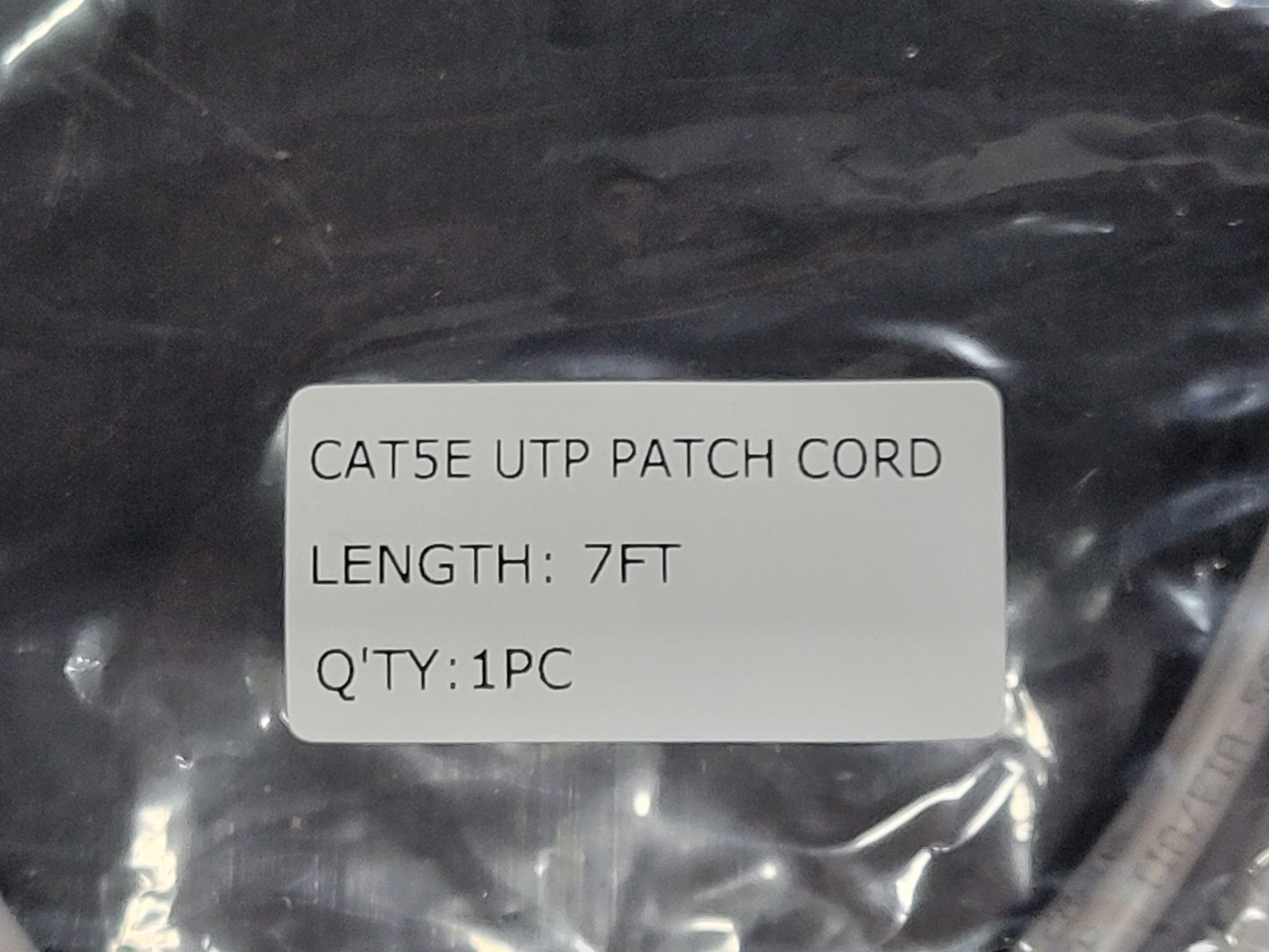 SURPLUS NEW CAT5E 4UTP Patch Cord, 6 ft, (Box of 50) – Wire & Cable
