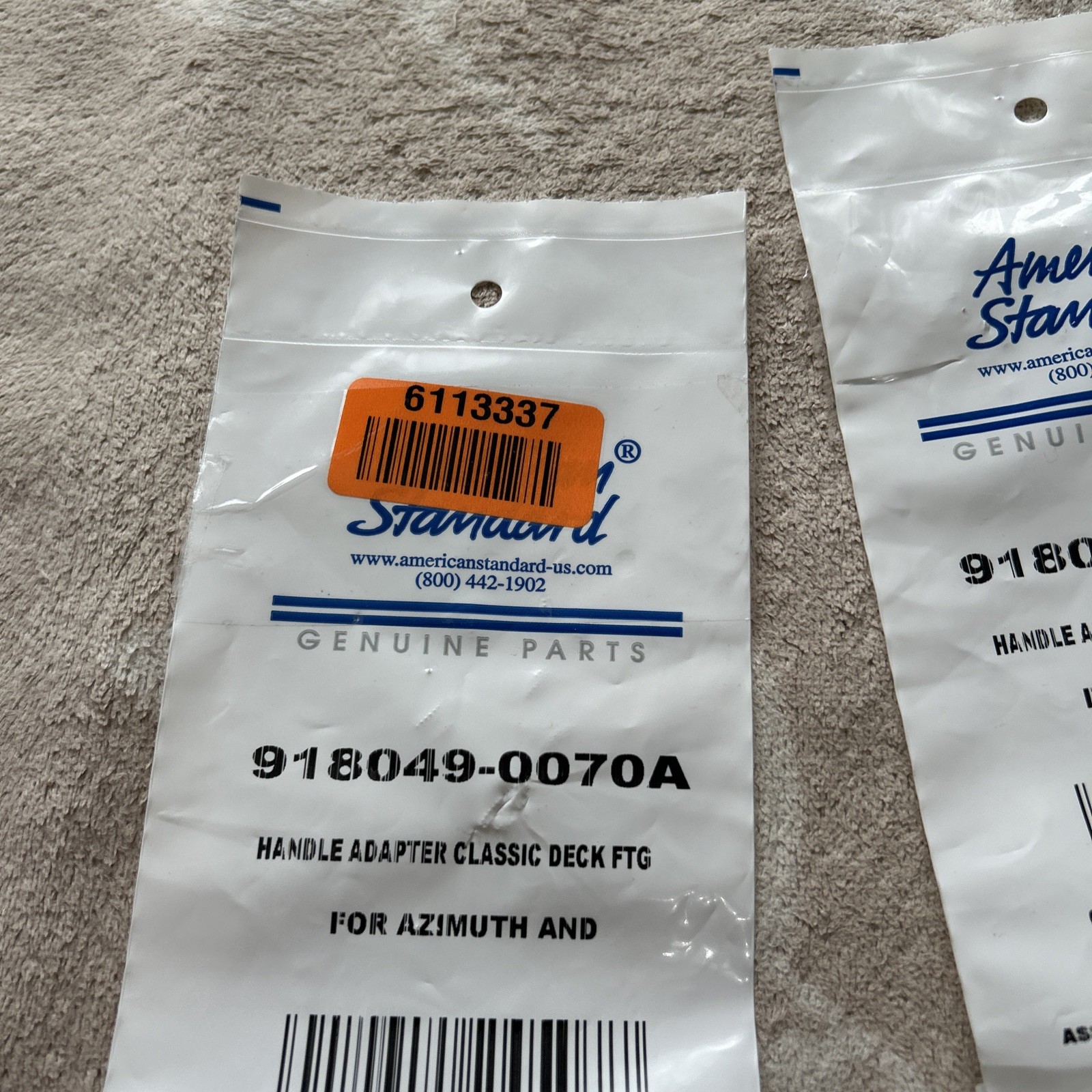 American Standard 918049-0070A Handle Adapter, Ravenna And Azimuth