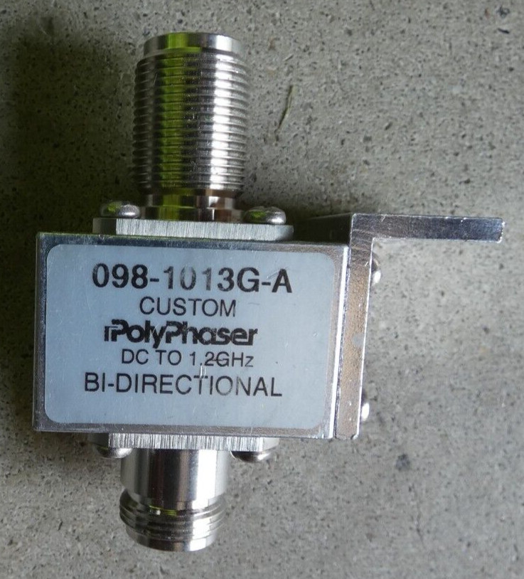 Used PolyPhaser 098-1013G-A Type N Female / Type N Female