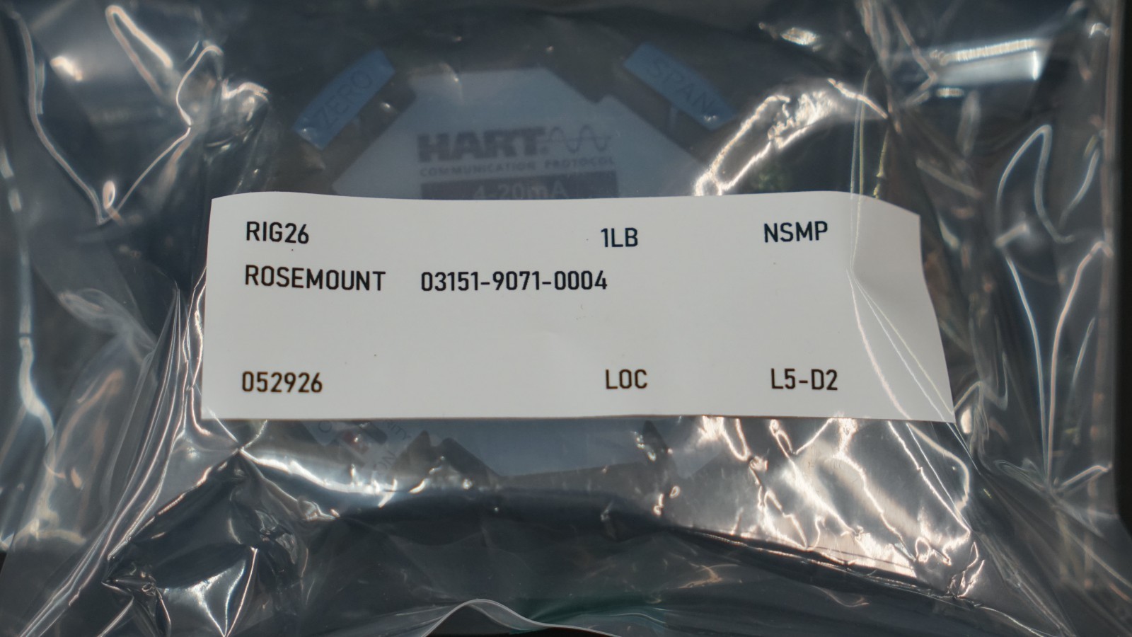 Emerson Rosemount 03151-9071-0004 Advanced HART 4-20mA Diagnostic Assembly 3051S