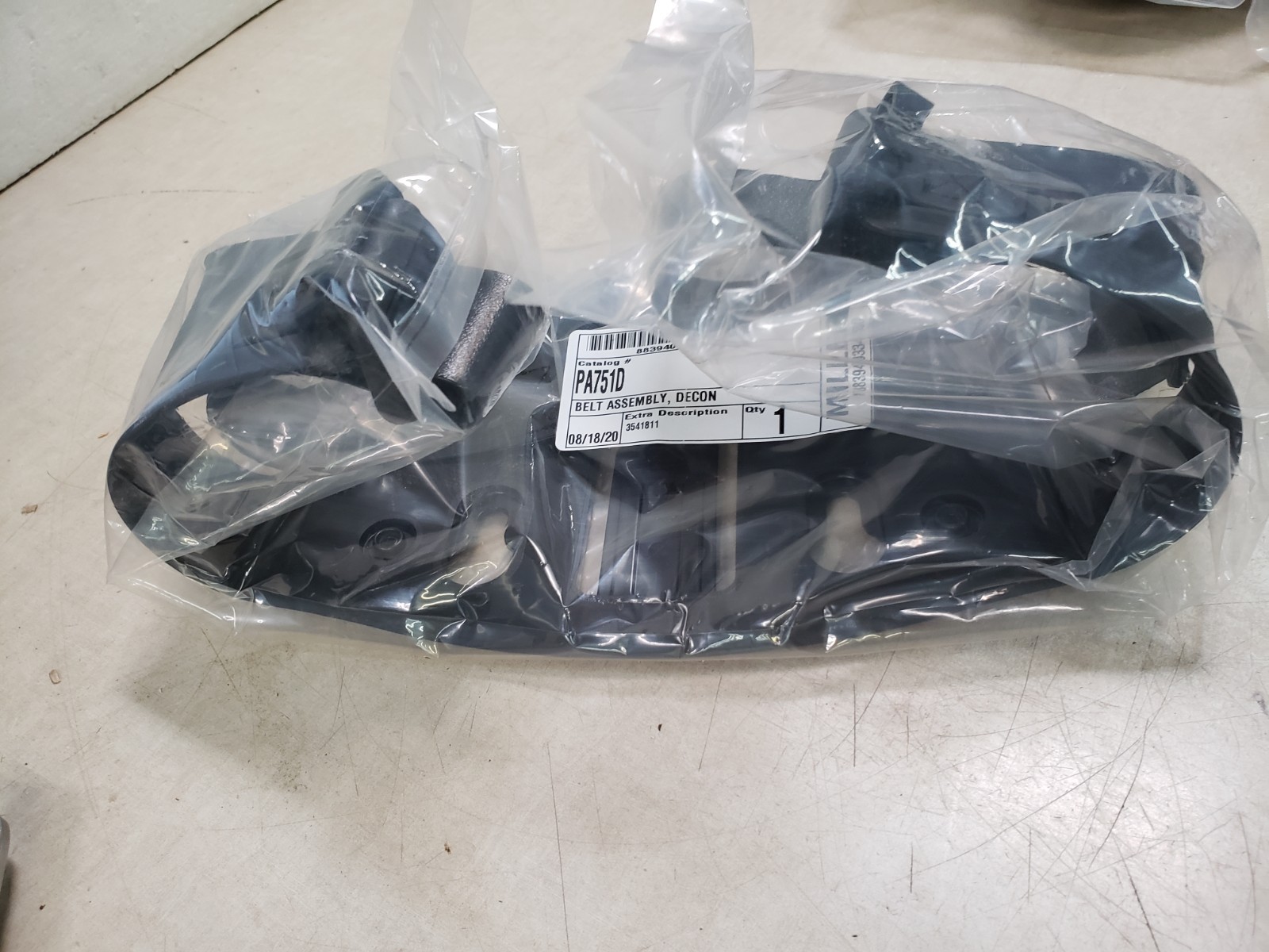 Miller Primair 700 PAPR Plastic Belt Assembly PA751D 28-60 in For Honeywell