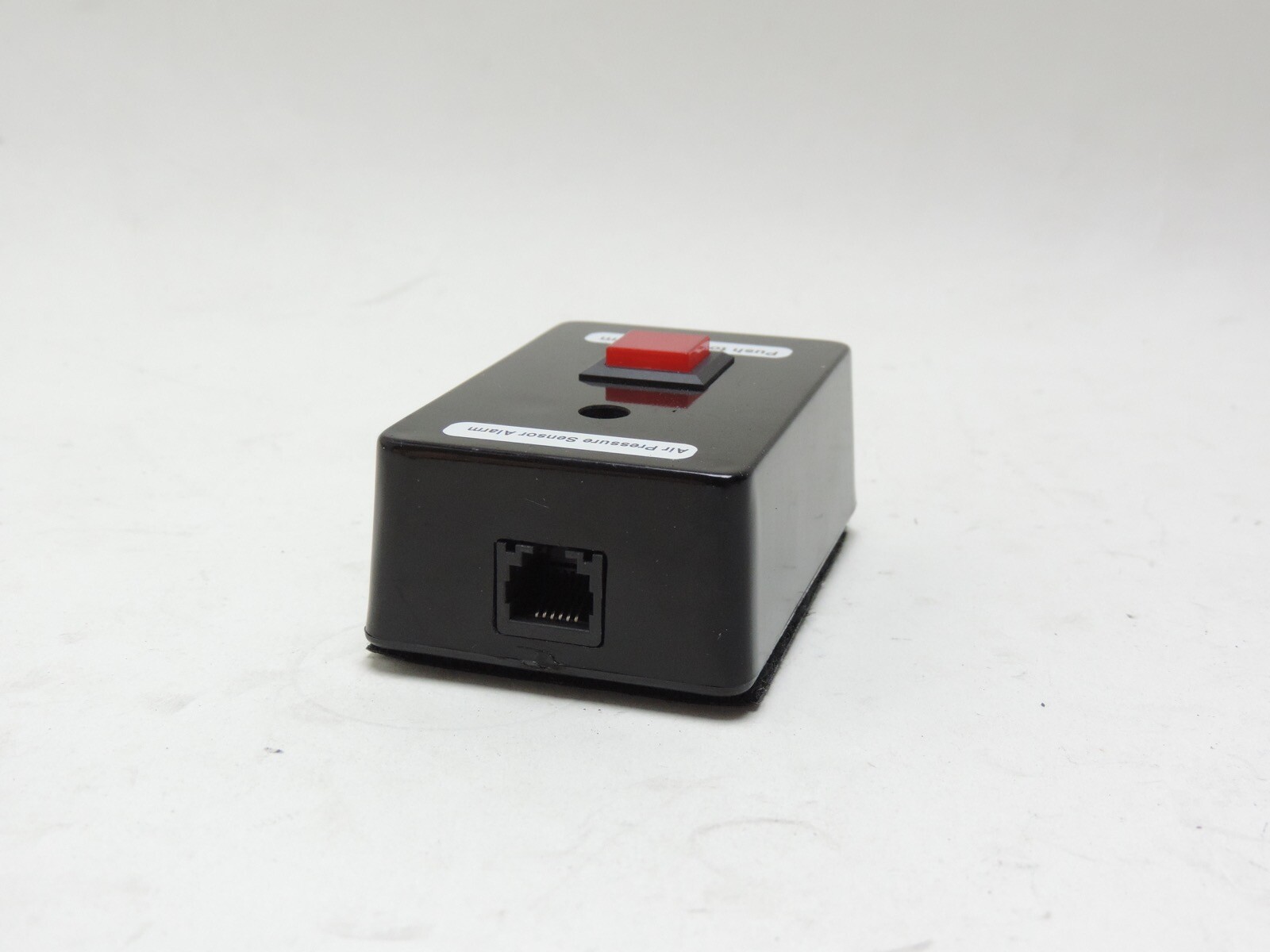Air Pressure Sensor Alarm – Ethernet Cat5 Connection with Push Button to Clear