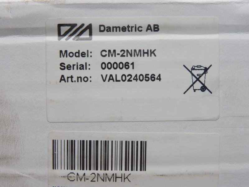 DAMETRIC AB VAL0240564 CM-2NMHK NSMP