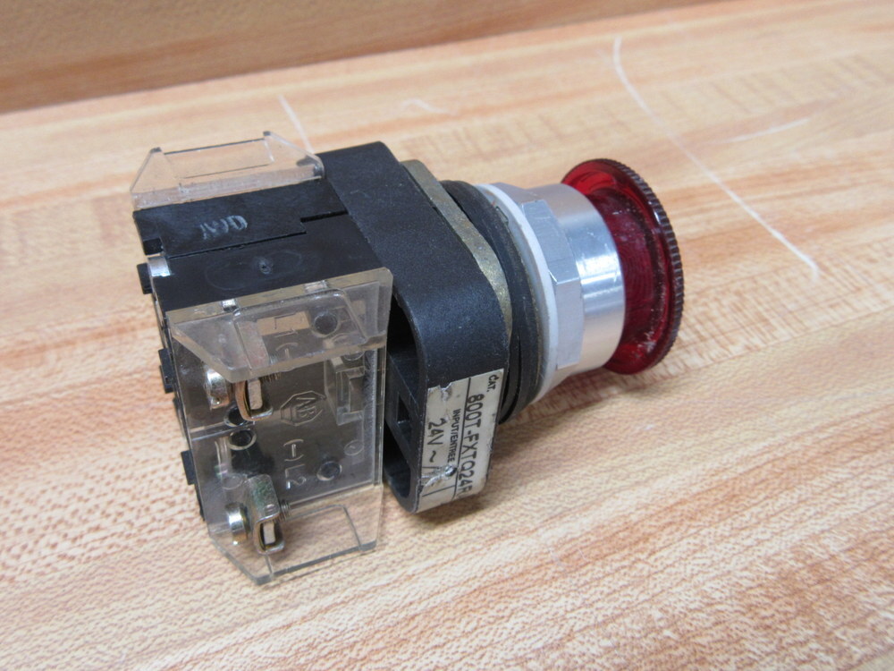 Allen Bradley 800T-FXTQ24RA5 Push Button W/800T-XD4, Blank