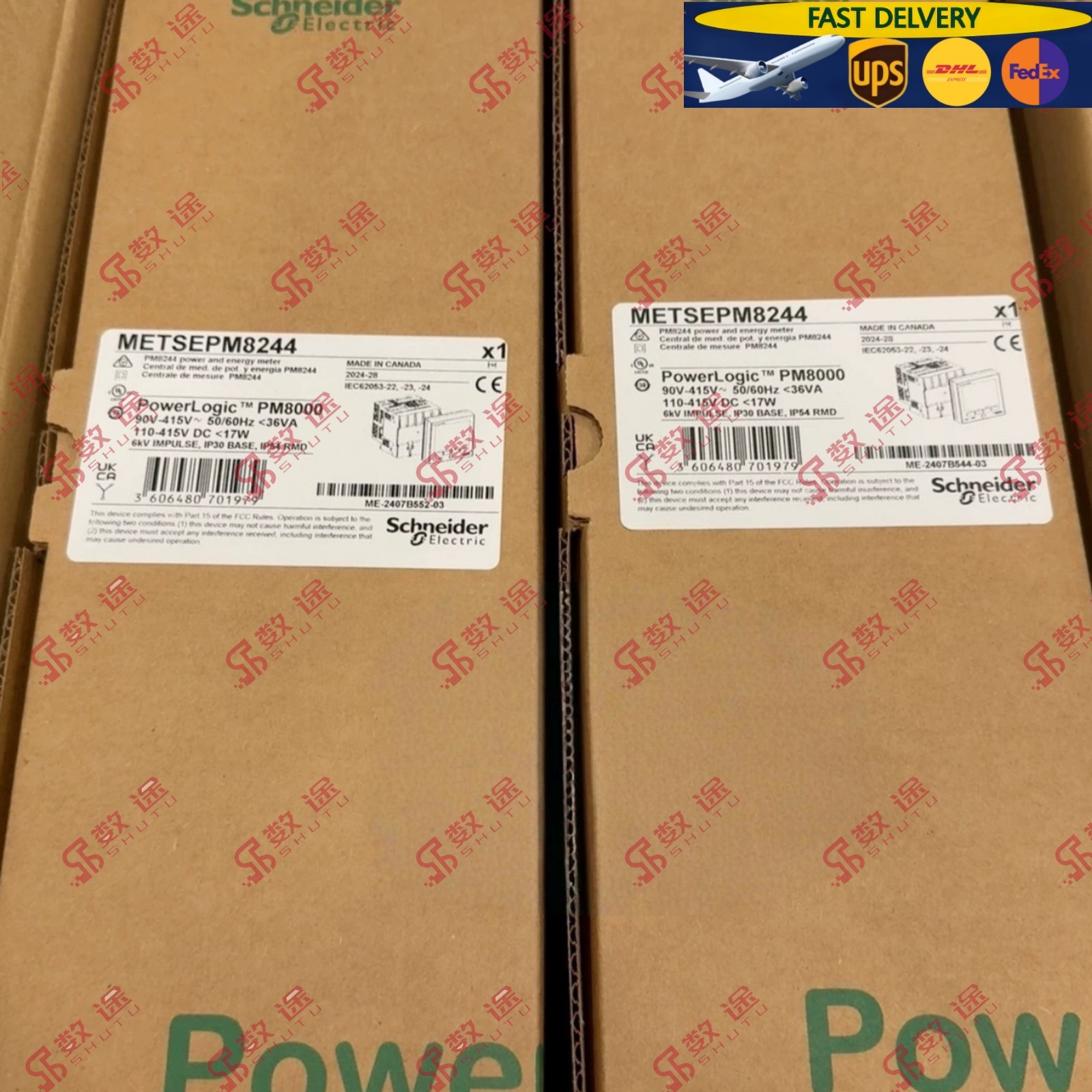 Schneider METSEPM8244 PM8244 Electric energy monitoring power meter#1pcs new by
