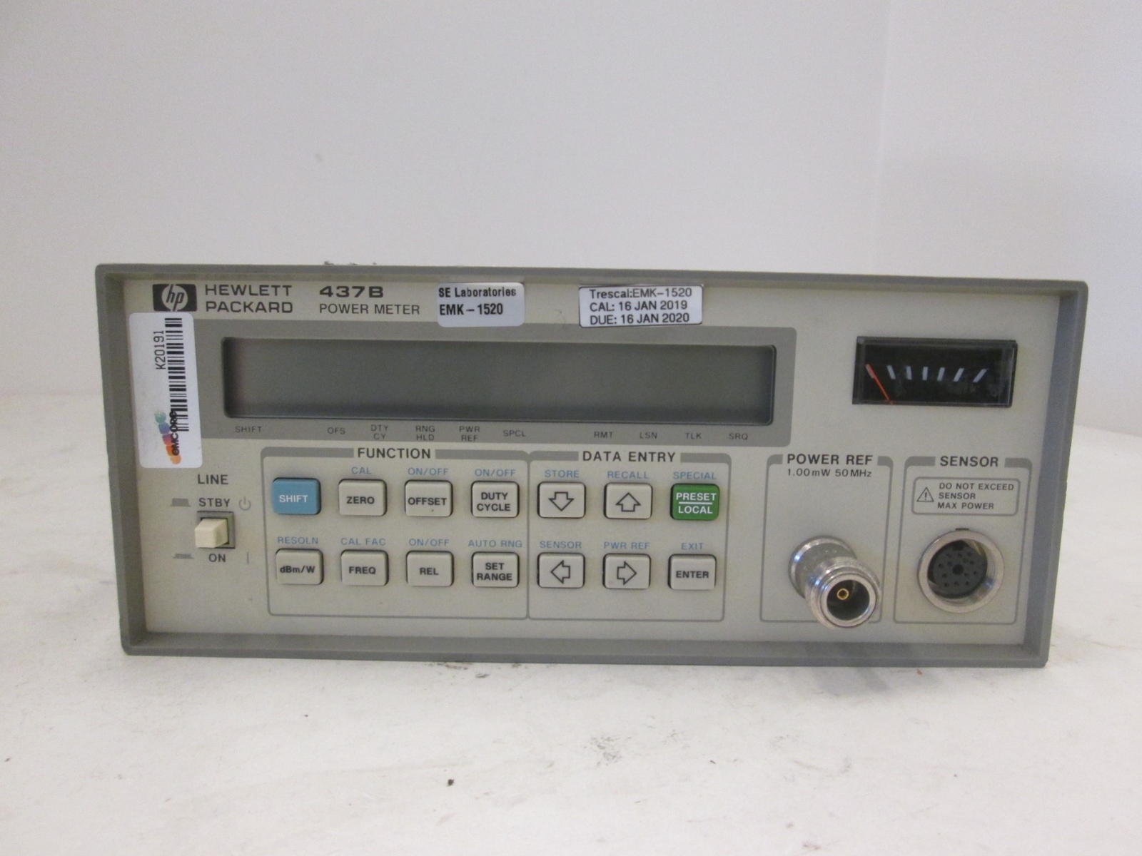 Hewlett Packard, Power Meter, 437B, Used
