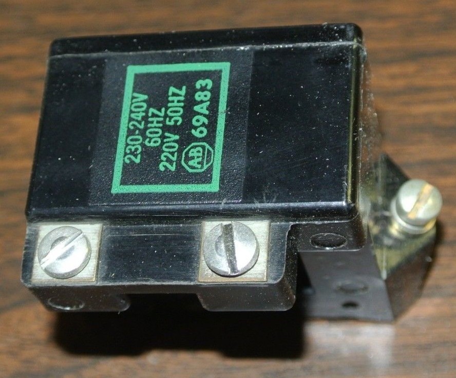 ALLEN-BRADLEY 69A83 COIL SIZE 00 220/50Hz, 230-240V/60Hz NEW SURPLUS – EACH