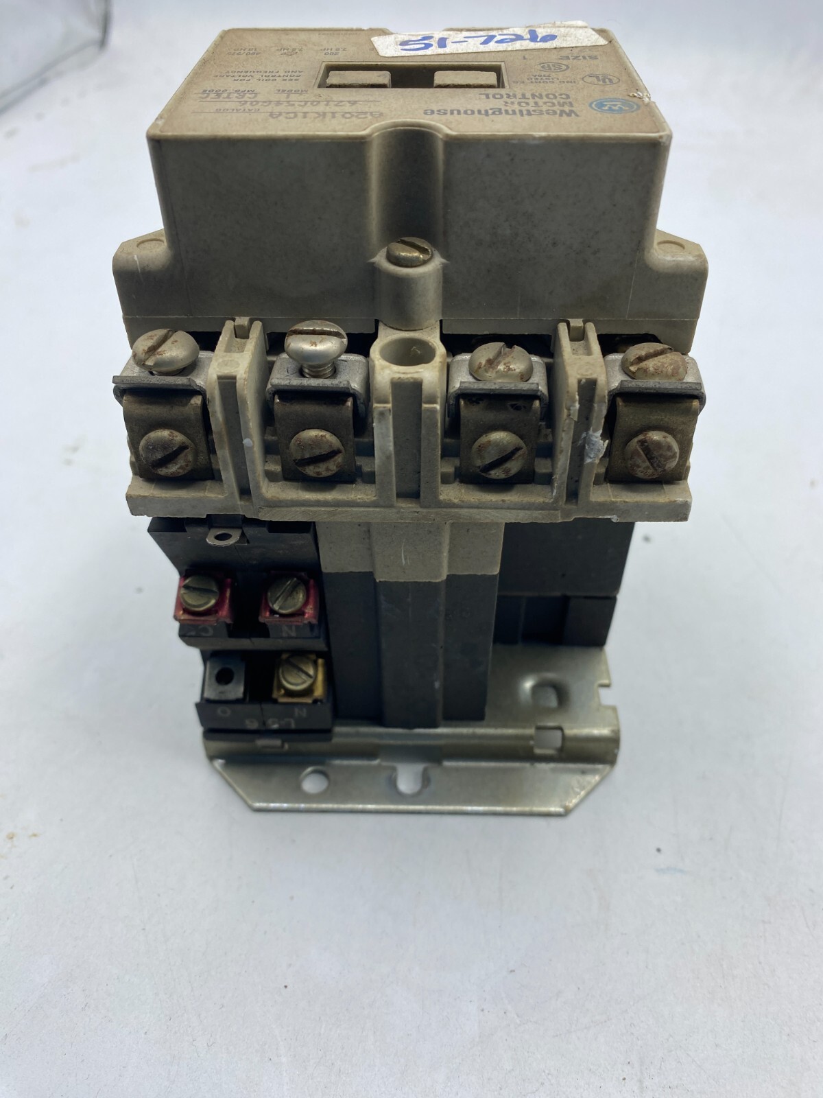WESTINGHOUSE MOTOR CONTROL A201K1CA MODEL J 200-575V 7.5-10HP 27 AMPS🔔
