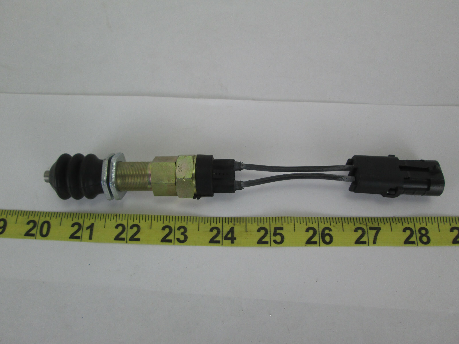Plunger Switch Button Pollak with 2-Pin Delphi Connector