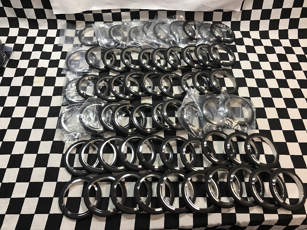 MDC VACUUM NW50 Centering Ring, SST, Lot Of 60, SHIPSAMEDAY #136AC