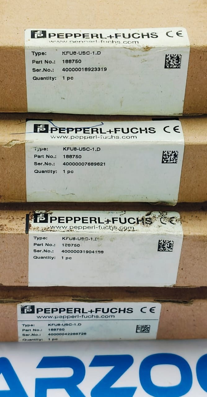 PEPPERL+FUCHS KFU8-USC-1.D SIGNAL CONVERTER WITH TRIP VALUE K-SYSTEM 188750