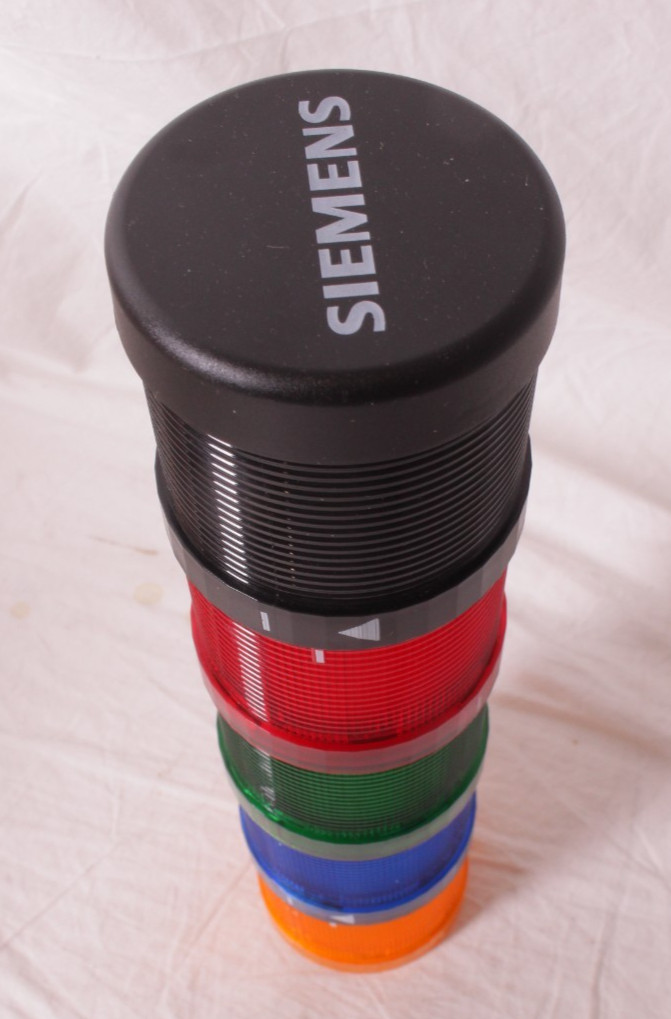 Siemens signaling column, stack lights & horn 8WD4 420-0FA 1AB/1AC/1AF/1AD