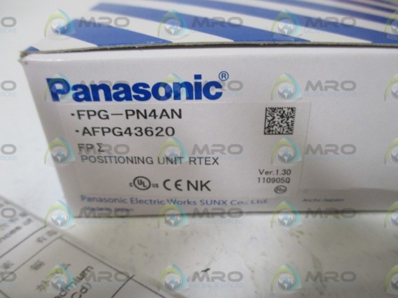 PANASONIC FPG-PN4AN POSITION UNIT RTEX NSMP
