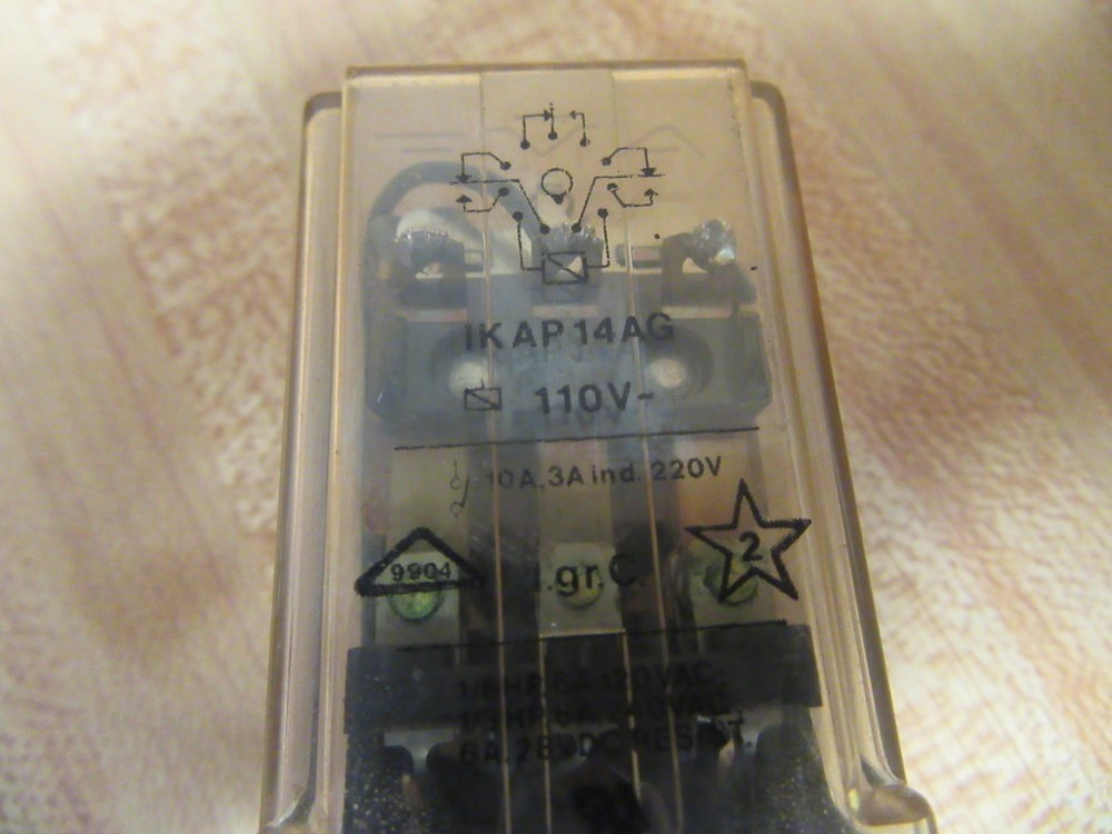 Potter & Brumfield IKAP14AG-110V AC AMF Relay IKAP14AG-110VAC
