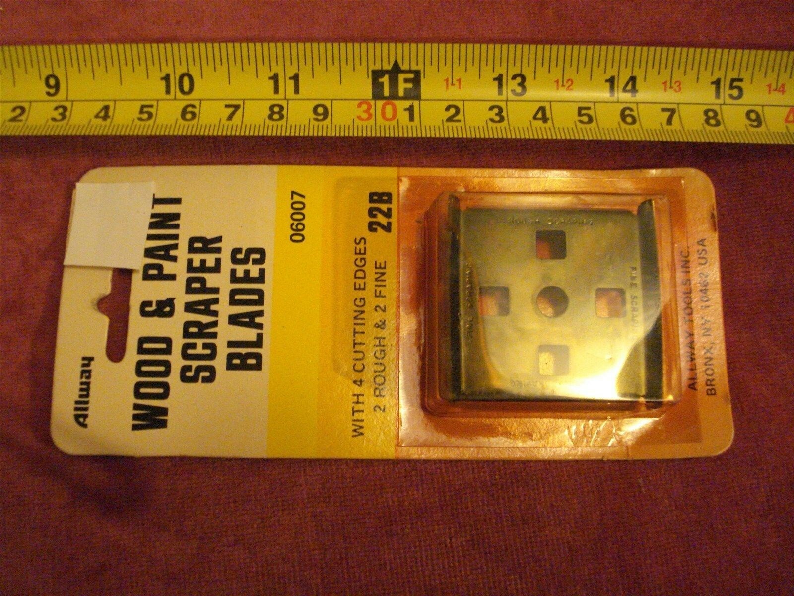 (2501.) Scraper Blades 2-1/2″ 2-pk