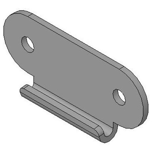 Southco K3-0334-07 Rotary-Action Draw Latch Keeper 1.82 Closed Length