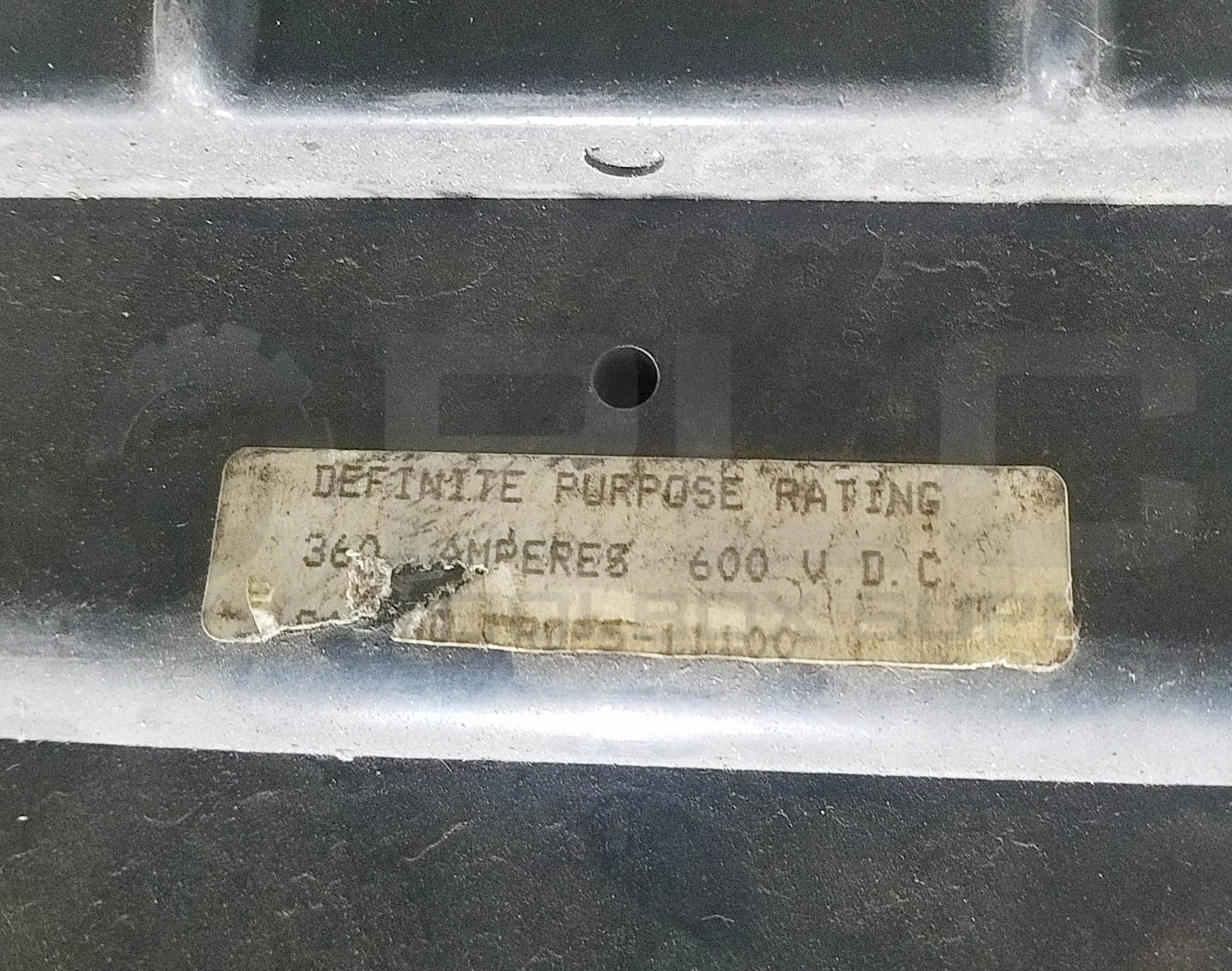 JOSLYN CLARK RDP5-11100 DEFINITE PURPOSE MOTOR STARTER CONTACTOR
