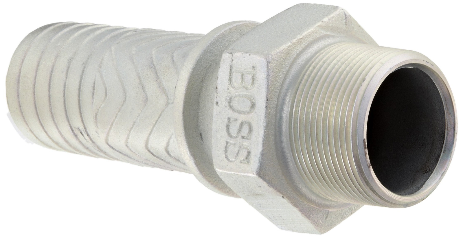 Dixon Boss MS31 Iron Hose Fitting Stem 2-1/2″ NPT Male x 1/2″ Hose ID Barbed