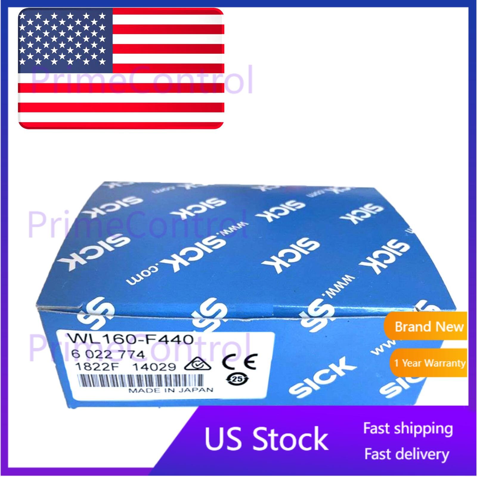 NEW SICK WL160-F440 Photoelectric sensor WL160F440- US Stock