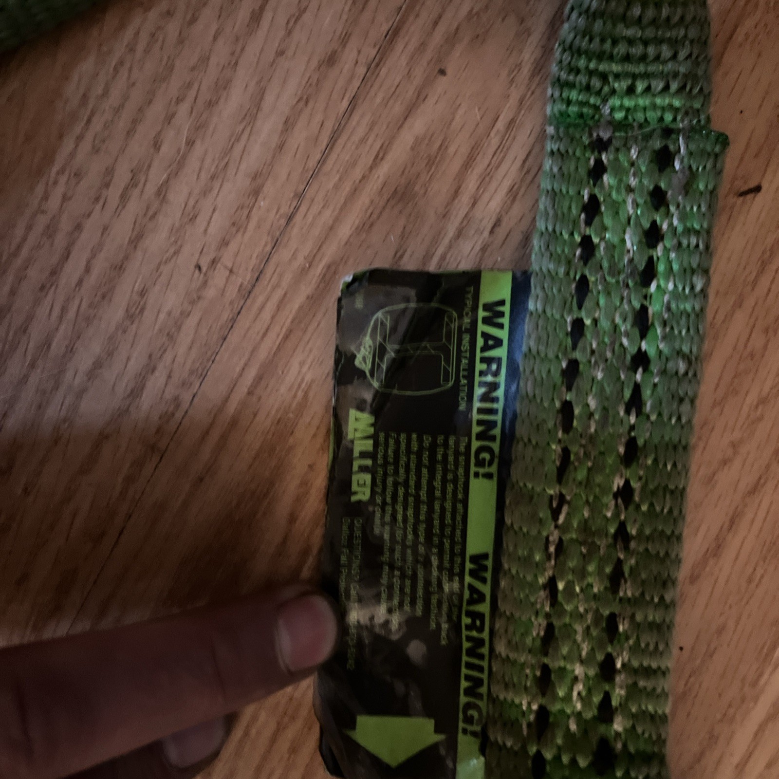Miller 913B/ 6FTGN Back Biter Lanyard 310 Lb Capacity w/ SOFSTOP 48861LIN