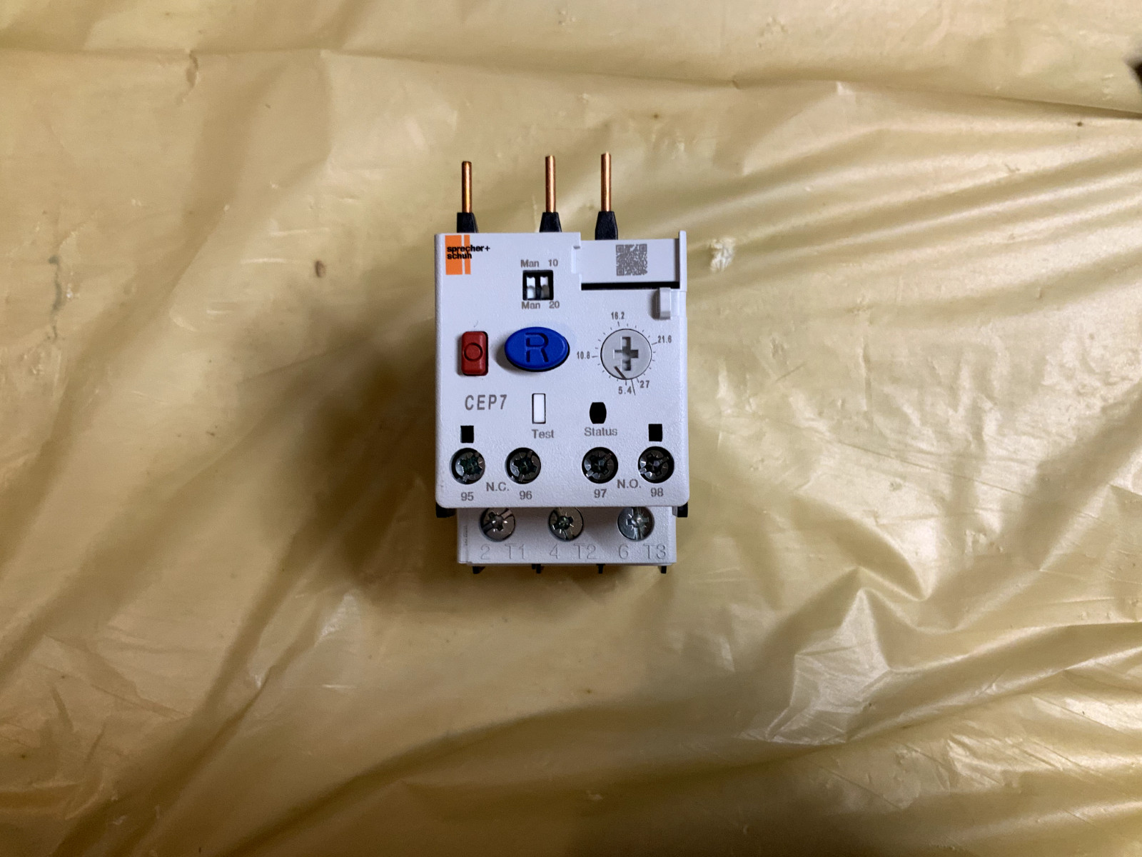 Sprecher + Schuh CEP7-1EEEB Solid-State Overload Relay 5.4-27A Class10/20