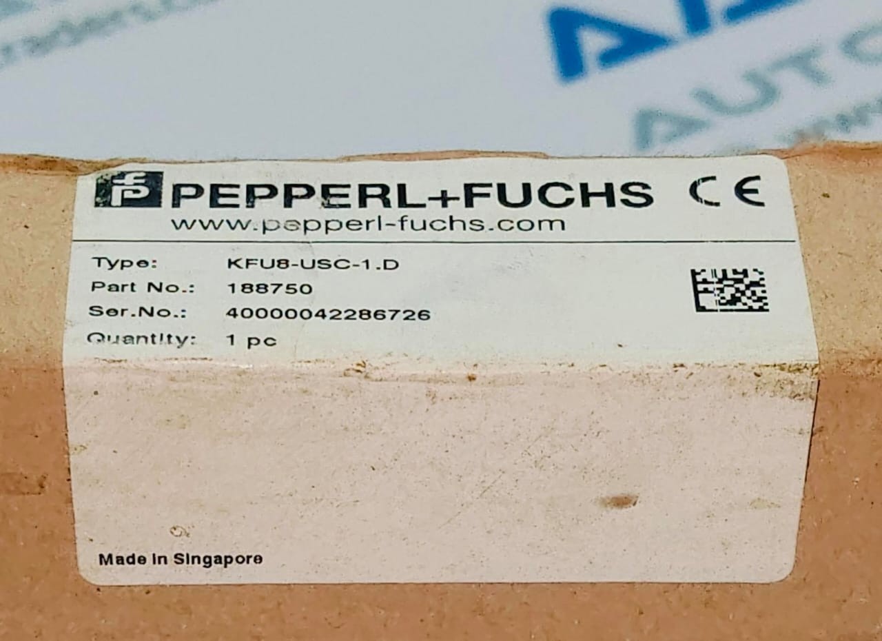 PEPPERL+FUCHS KFU8-USC-1.D SIGNAL CONVERTER WITH TRIP VALUE K-SYSTEM 188750