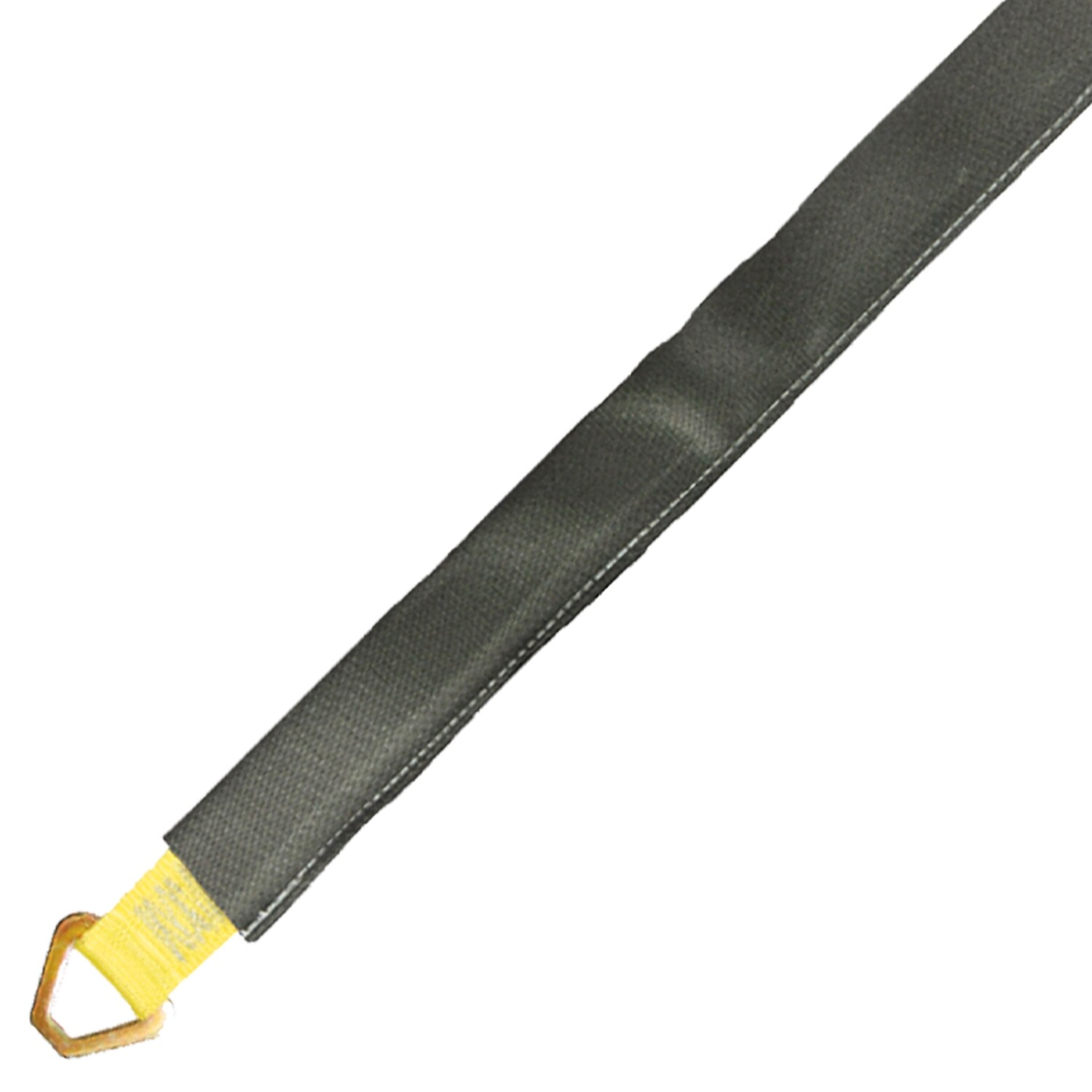 VULCAN 3-Ply Stiff Car Tie Down Axle Strap – Wear Pad – 2″ x 36″ – 3300 lbs SWL