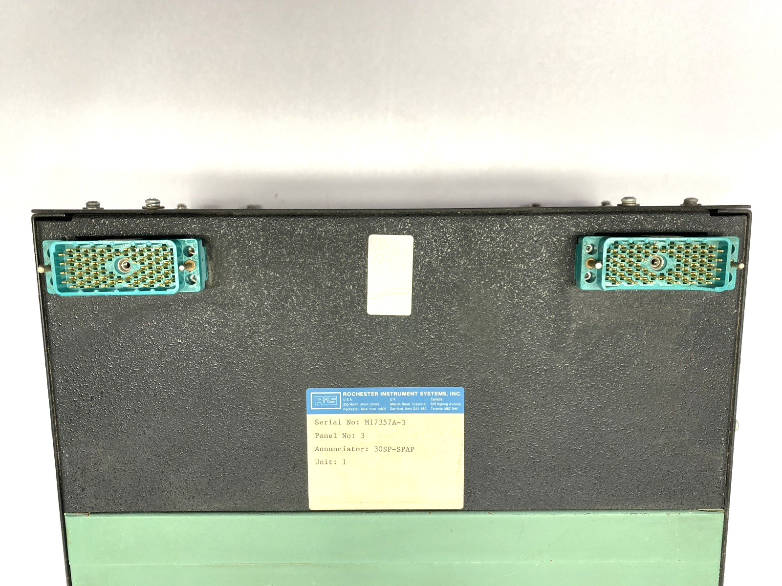Rochester Instrument Systems 30SP-SPAP CNTMT Spray Annunciator