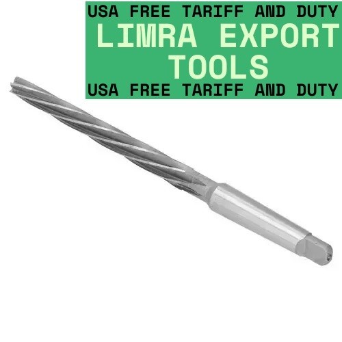 HSS Machine Reamer Dia 24 MM With Taper Shank MT 3 – Cut Edge 115MM – OAL 242 MM