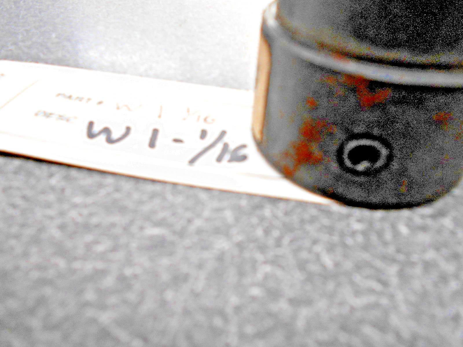 Weld-On Hub, Series W 1-1/16. Round Bore. Burns/Tisco. NOS!