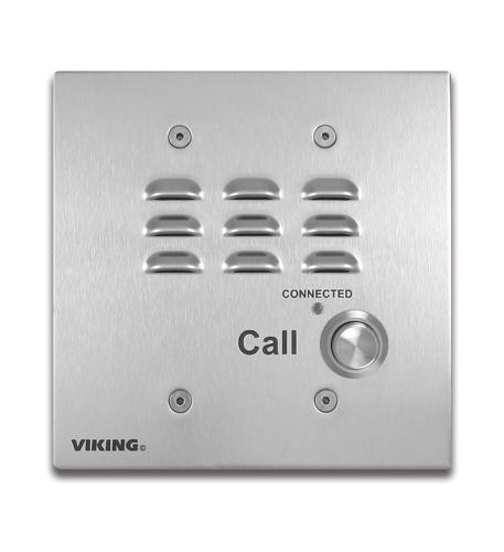 Viking Electronics Stainless Steel Handsfree Speaker Phone with EWP (e-32-ewp)