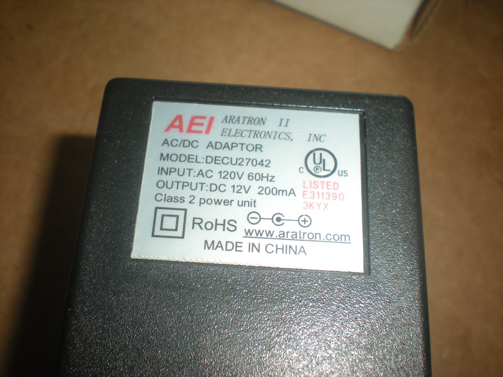 ARATRON AEI-DT020 Dual ESD Threshold Monitor Anti-Static Unit – NOS