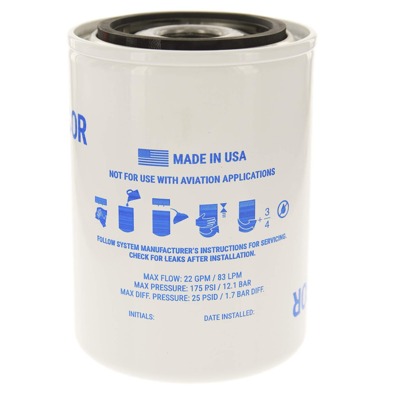 Aftermarket Sullair 250025-524 Spin-On Oil Filter | Replacement Part | Compress