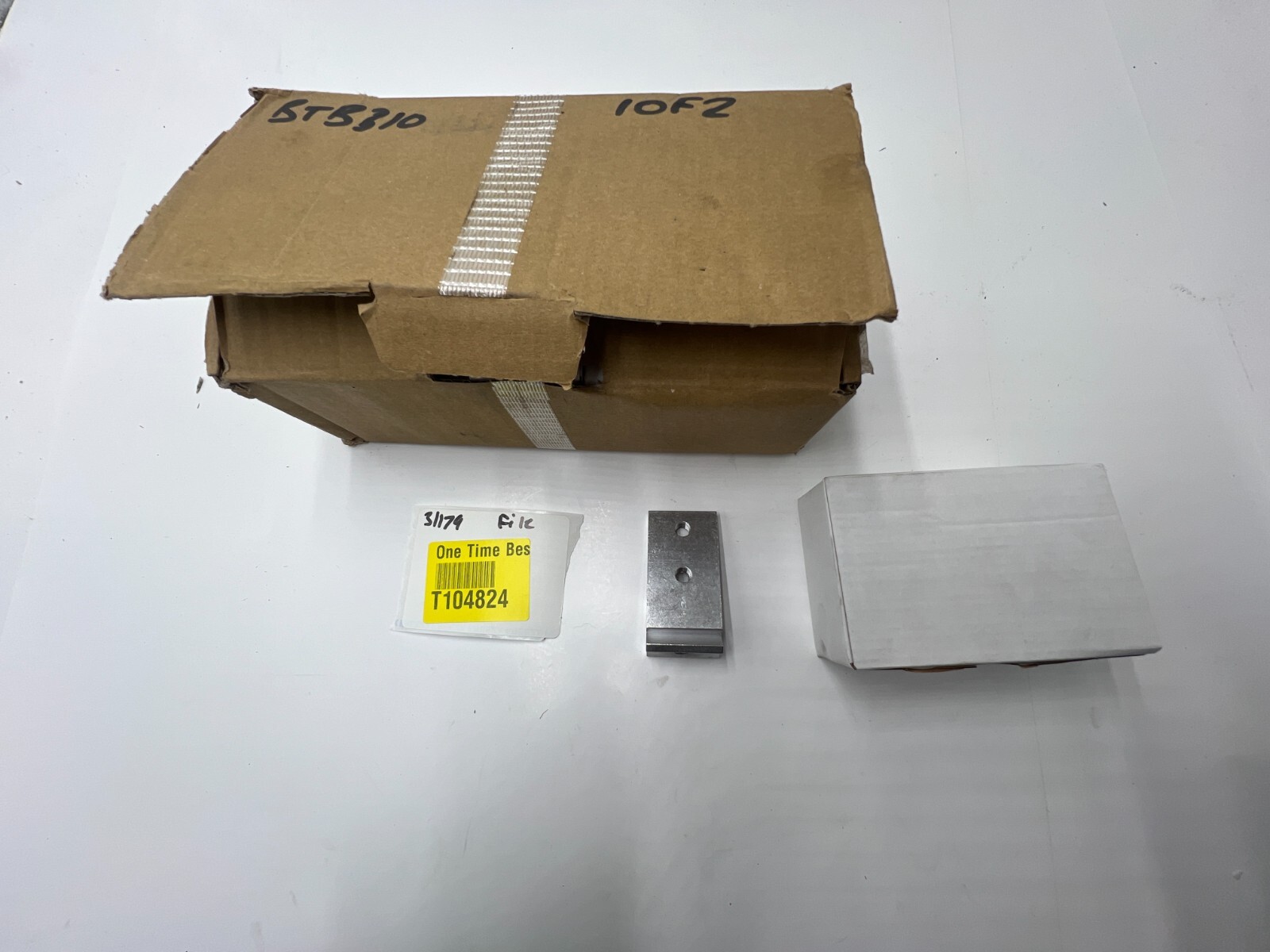 (QTY 50) Replacement Hardware Assembly 2-Bolt Silver Color BTB310 10F2