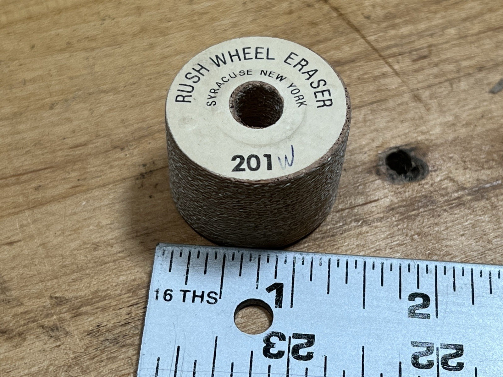 New Set Of 2 Rush Wheel Erasers 201W AE0073 – Made In The USA