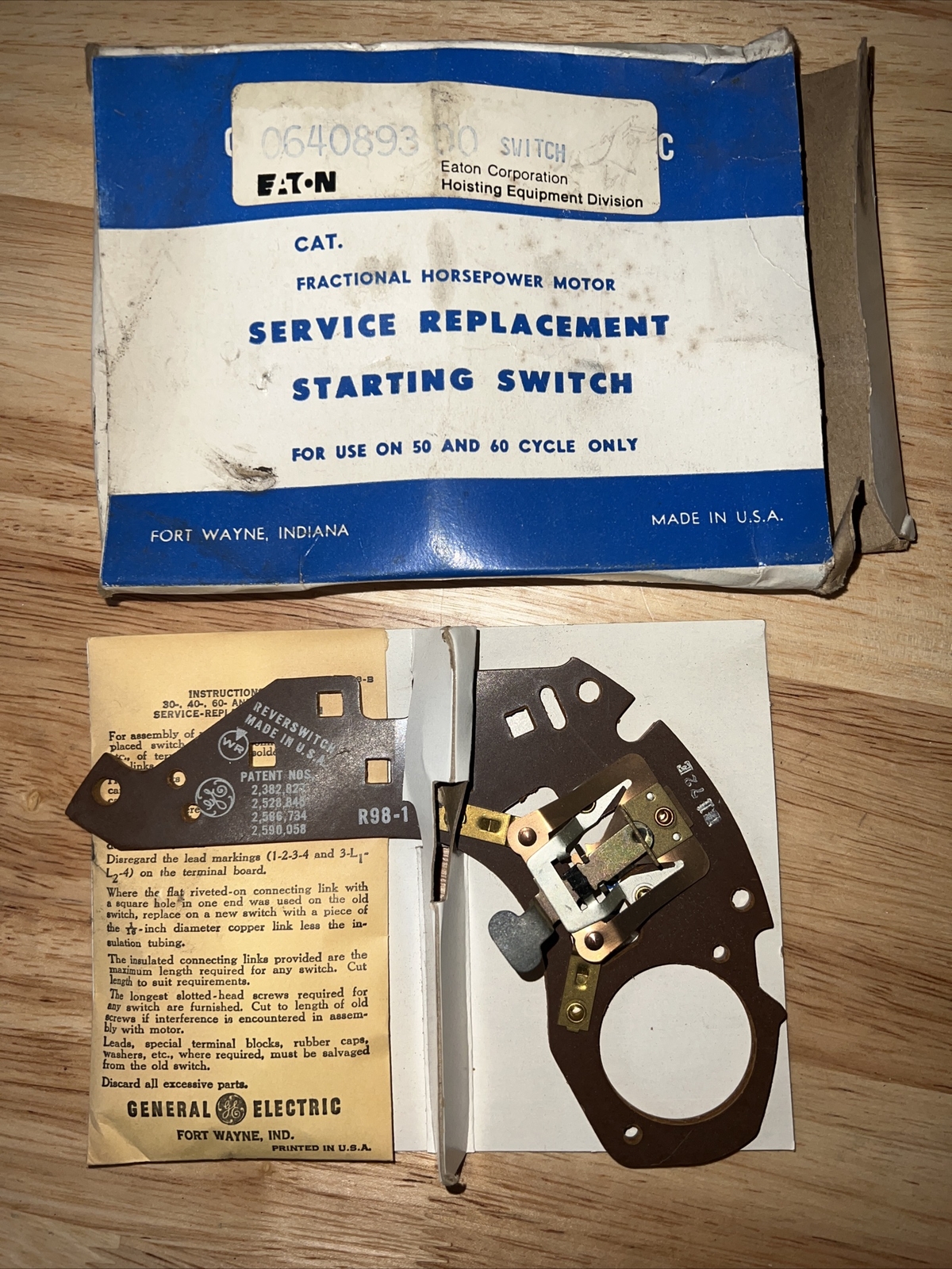 NOS Surplus General Electric General Electric 114A819CA1 **GENUINE** GE