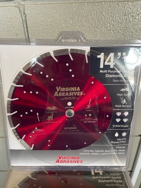Multi-Purpose Premium Saw Blade – Sparkie – 14″ x 0.125″ x 1″ / 20MM