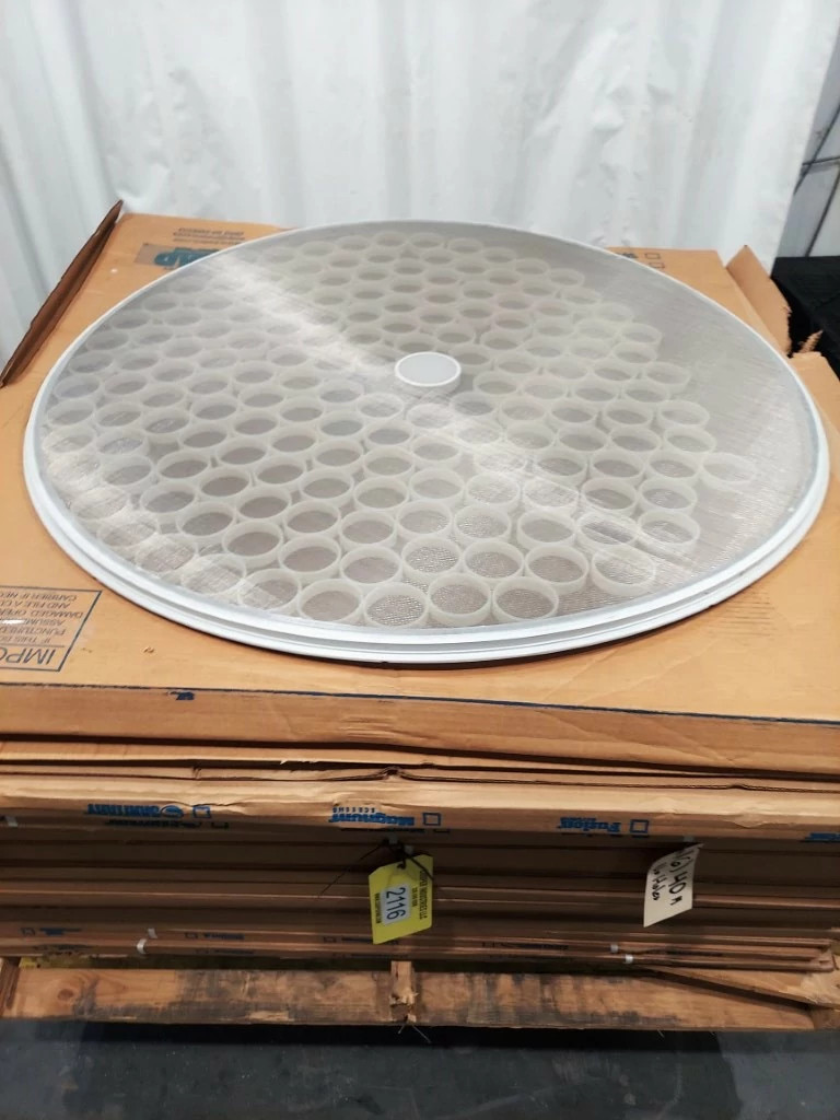 60 INCH 40 MESH SELF CLEANING SCREENS STAINLESS STEEL WITH SCARIFIER RINGS FO…
