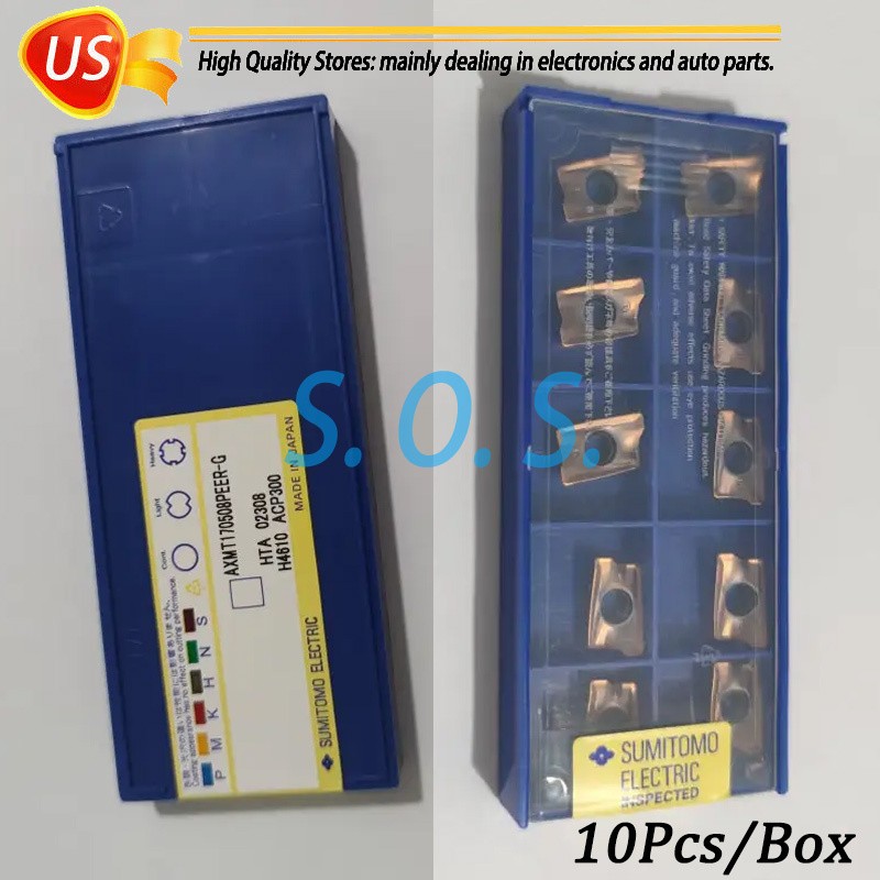 10Pcs/Box For SUMITOMO AXMT170508PEER-G ACP300 Carbide Inserts NEW &US STOCK
