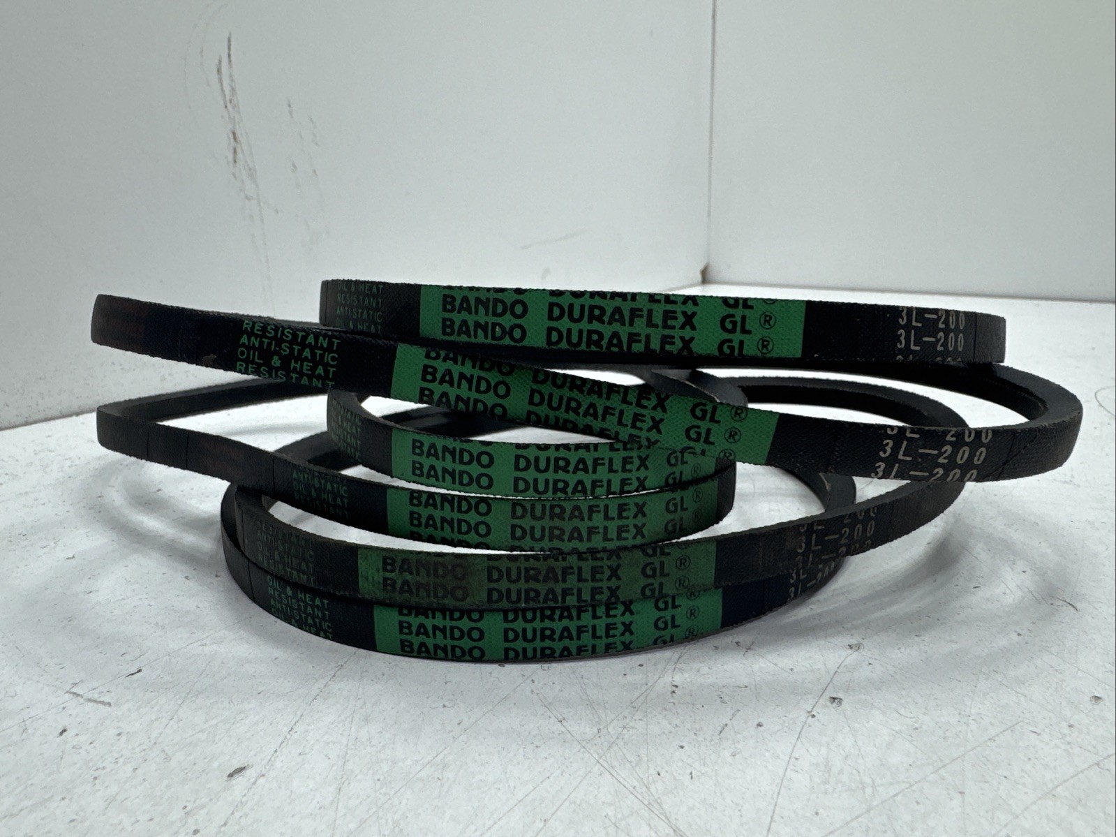 (Qty.6) Bando Duraflex GL , 3L-200 , 3L 200 , 3L200 , Standard V-belt