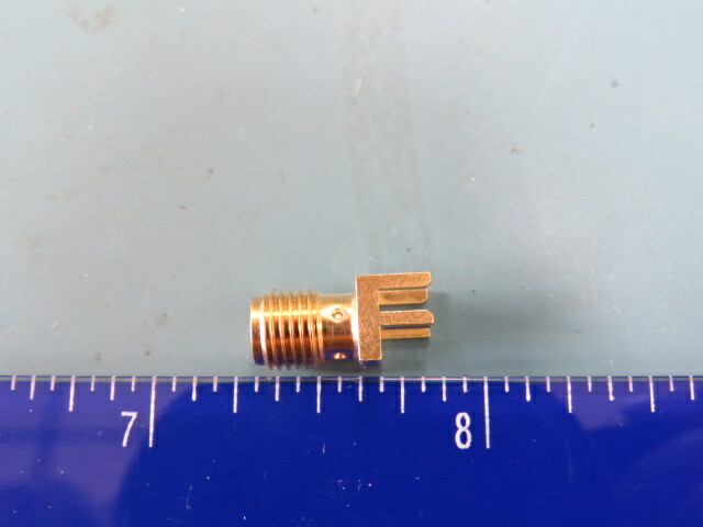 JOHNSON COMPONENTS 142-0711-821 Qty of 8 per Lot SMA Connector Jack, Female So