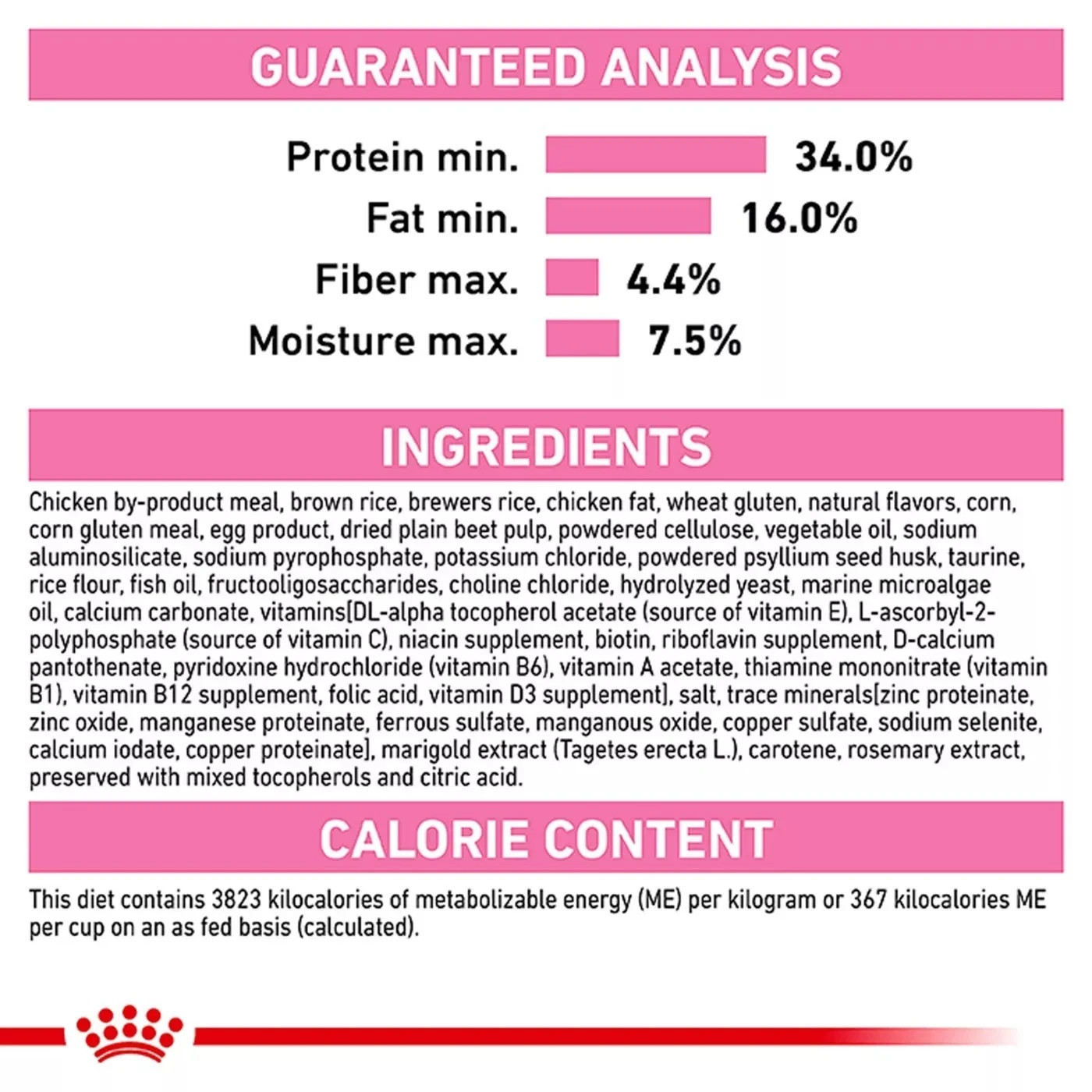 Royal Canin Feline Health Nutrition Kitten Dry Cat Food, 14 lb