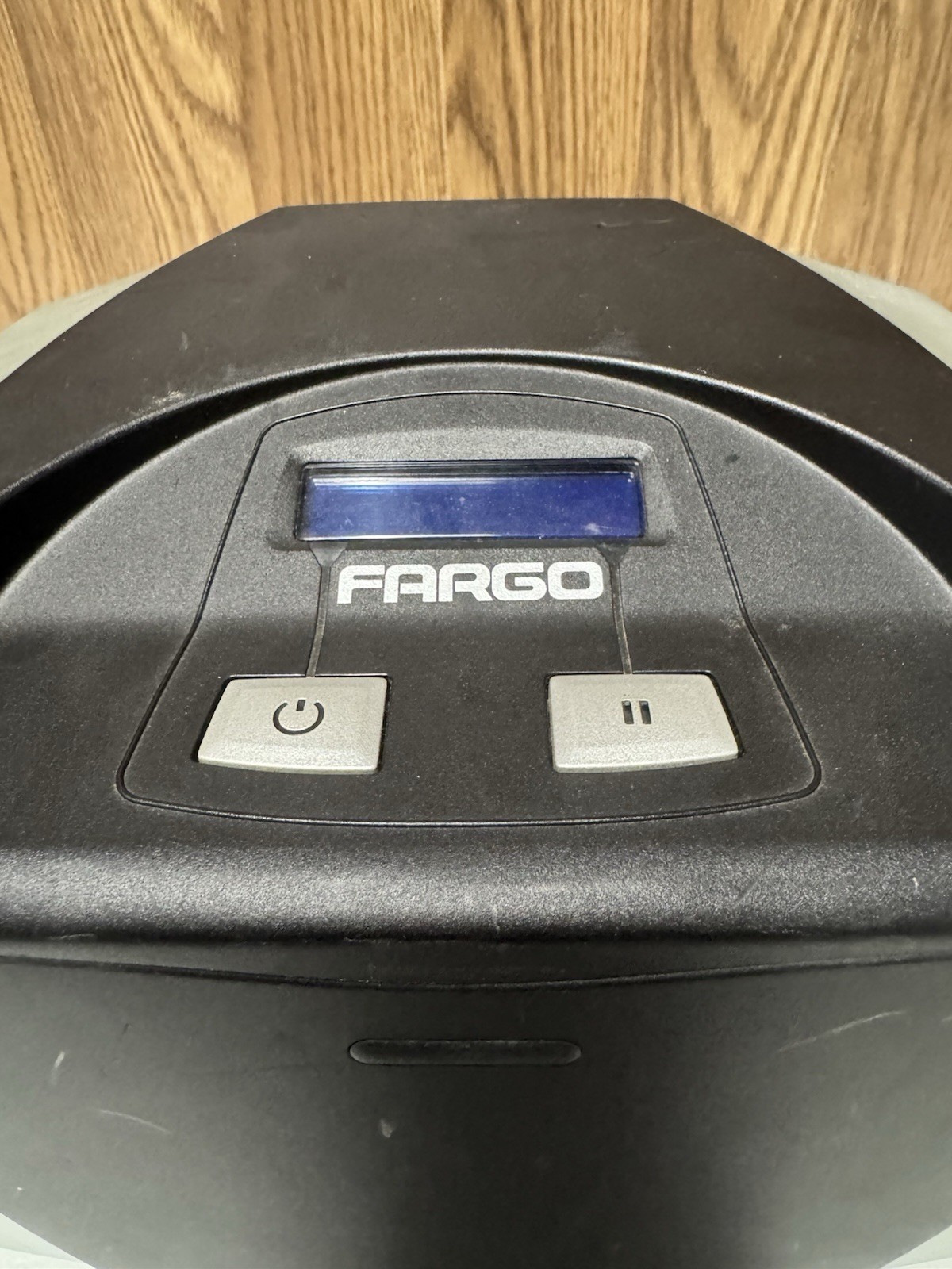 Fargo DTC300 ID Card Printer Model 044000 For Parts or Repair Not Tested