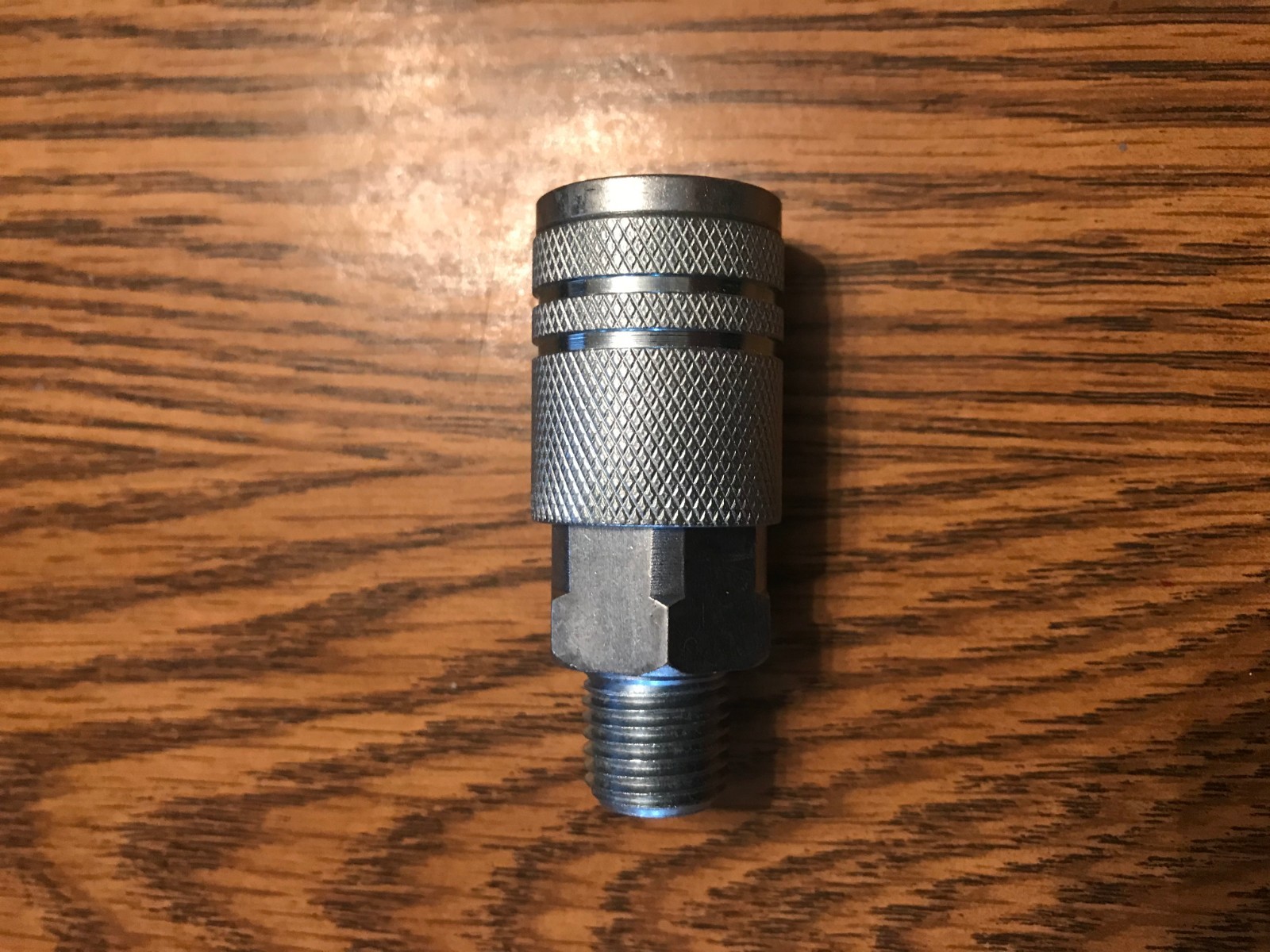 C21 Schrader 1/4″ MPT Coupler