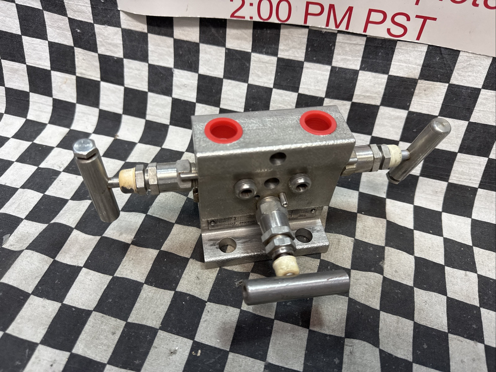 ANDERSON GREENWOOD M4TVS-4-PT, Manifold Valve 3/8″ FNPT, SHIPSAMEDAY#1472V2