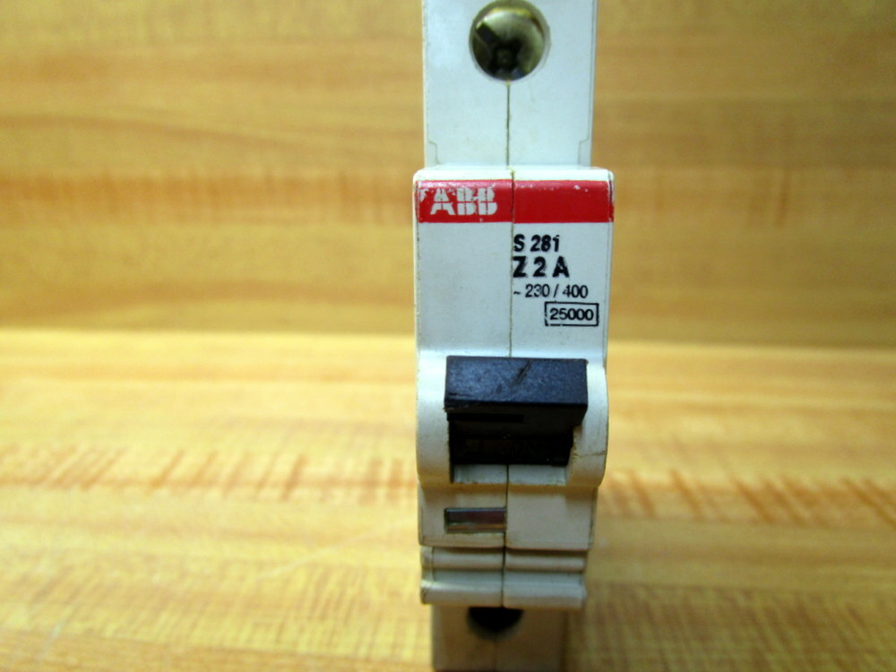 ABB S 281 Z 2A Circuit Breaker S281Z2A (Pack of 2)